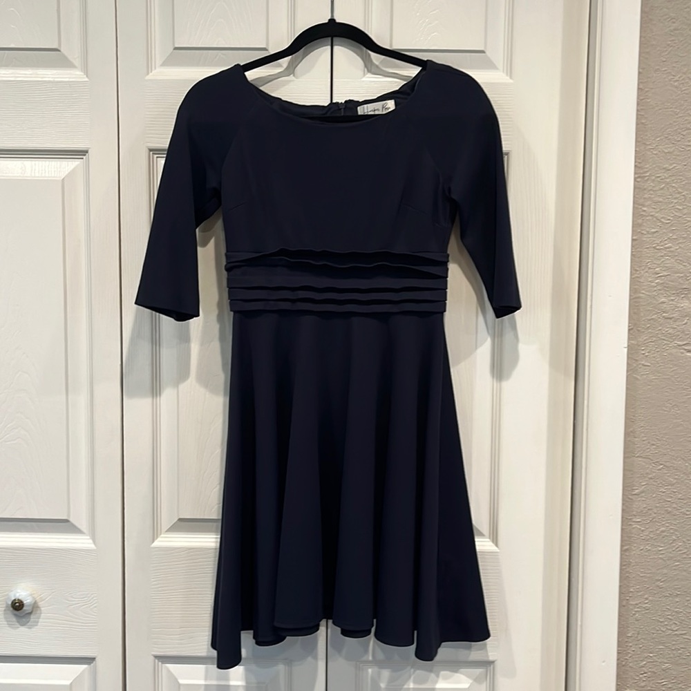 Helen Rose Navy A-Dress